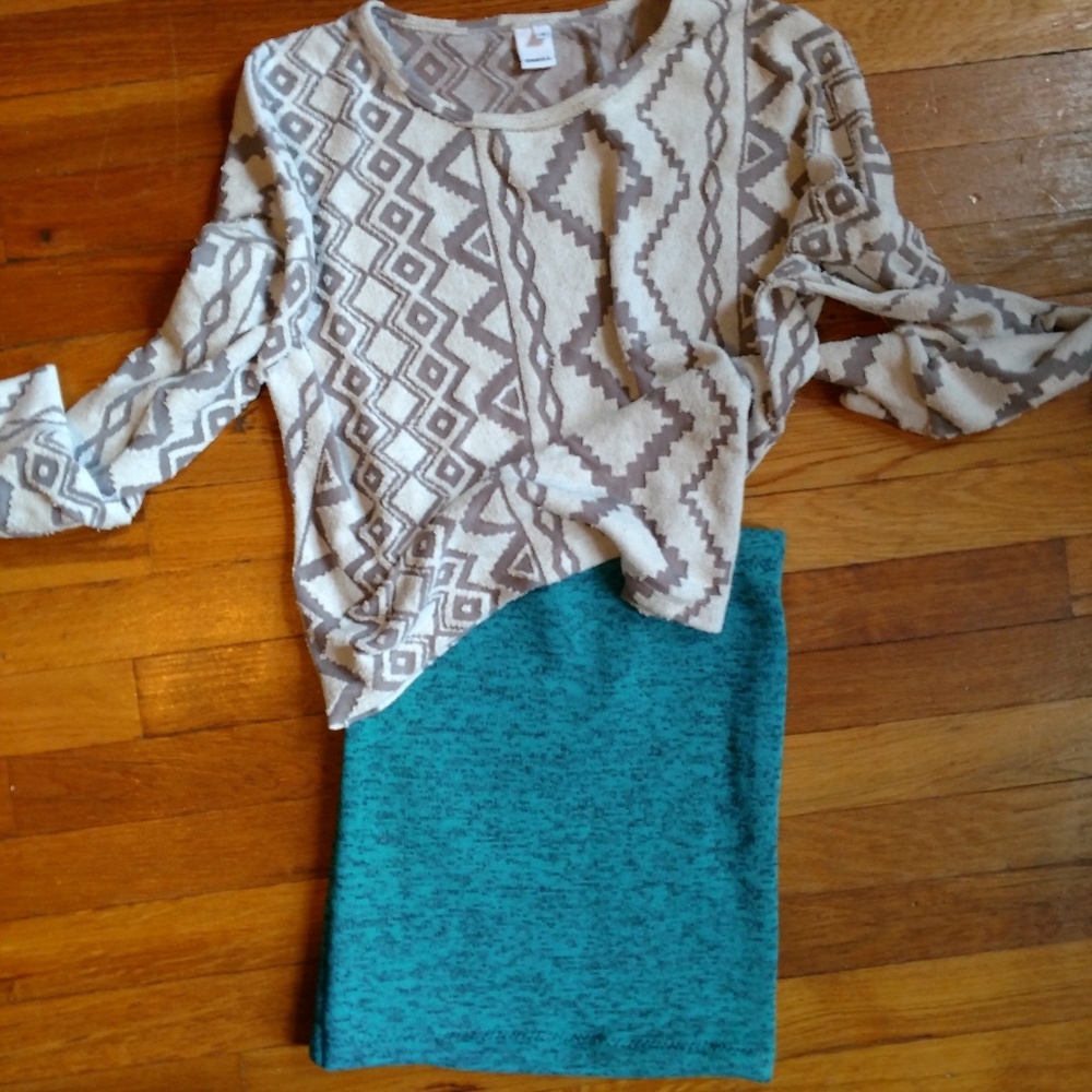 Boho Fleece Lined Mini Skirt🍃